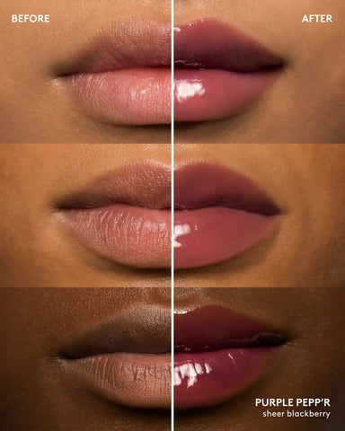 Gloss Bomb Heat Universal Lip Luminizer + Plumper — Purple Pepp'r