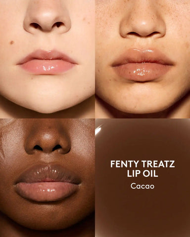 Fenty Treatz Hydrating + Strengthening Lip Oil — Cacao
