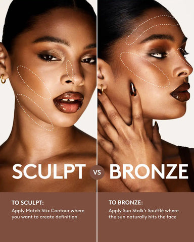 Sun Stalk’r Soufflé Pressed Mousse Cream Bronzer — Hot Fudge
