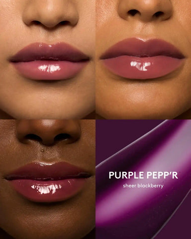 Gloss Bomb Heat Universal Lip Luminizer + Plumper — Purple Pepp'r