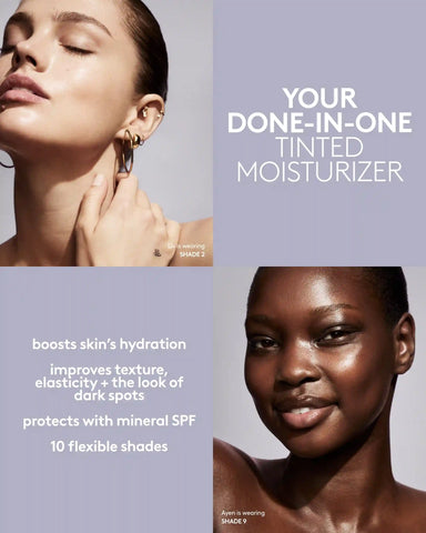 Hydra Vizor Huez Tinted Moisturizer Broad Spectrum Mineral SPF 30 Sunscreen Refill — 8