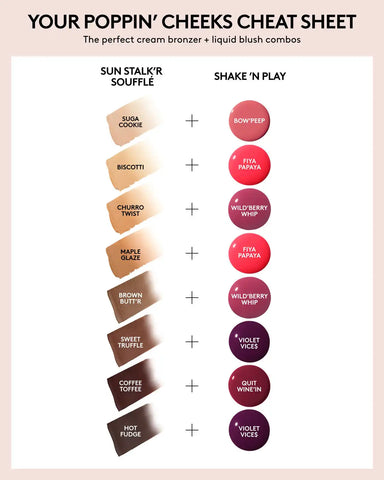 Sun Stalk’r Soufflé Pressed Mousse Cream Bronzer — Hot Fudge