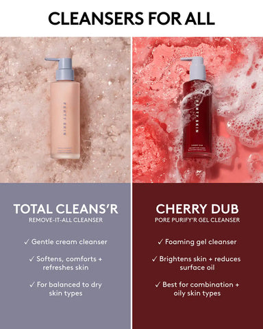 Cherry Dub Pore Purify'r Gel Cleanser with Niacinamide + Aloe Juice