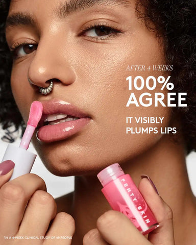 Fenty Treatz Hydrating + Strengthening Lip Oil — Kalahari Melon