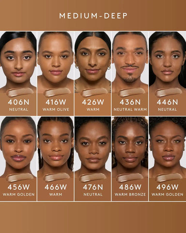 Pro Filt'r Fluid Flex Natural Matte Longwear Foundation — 406N