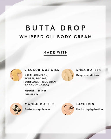 Lil Butta Dropz Mini Shimmering Whipped Oil Body Cream Trio