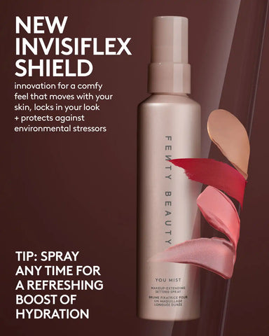 Set + Refresh Face Mist Duo: You Mist Setting Spray + Dew N Plump Face Mist
