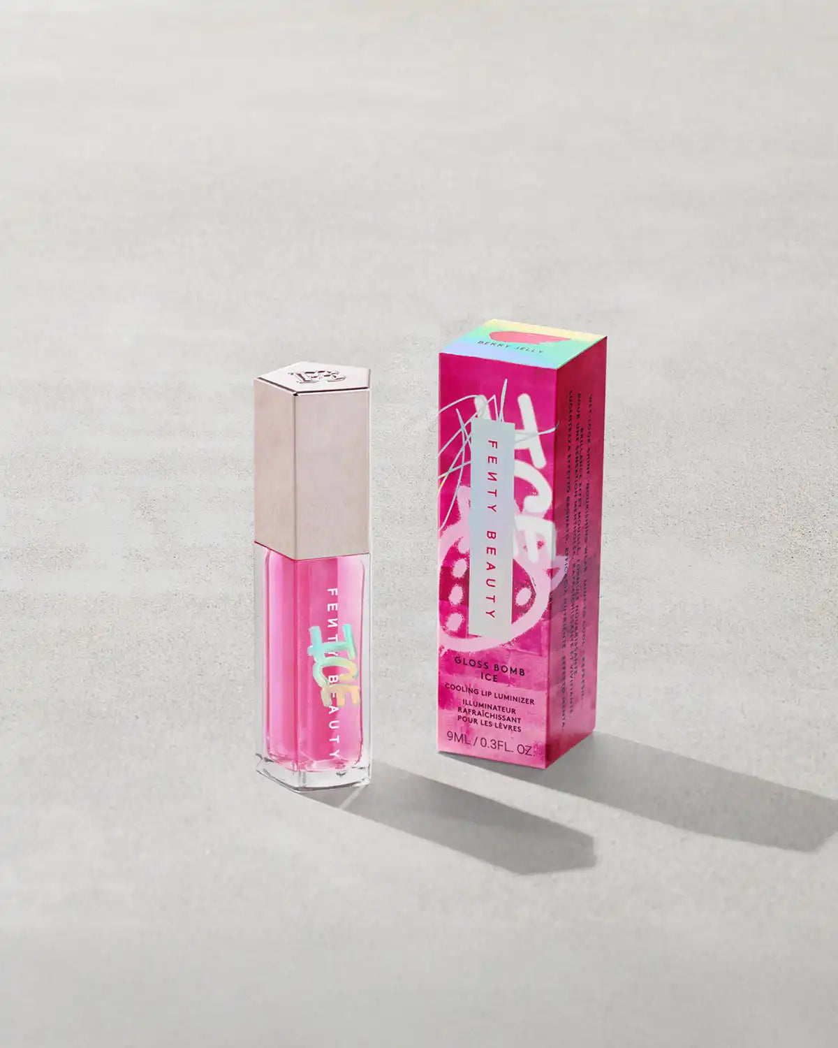 Gloss Bomb Ice Cooling Lip Luminizer — Berry Jelly