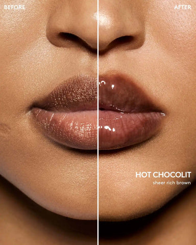 Gloss Bomb Heat Universal Lip Luminizer + Plumper — Hot Chocolit Heat